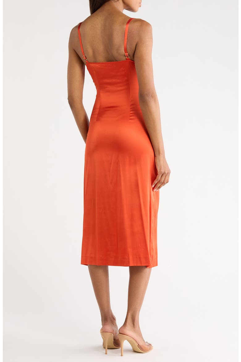 Claudia Slipdress, Alternate, color, BURNT OCHRE