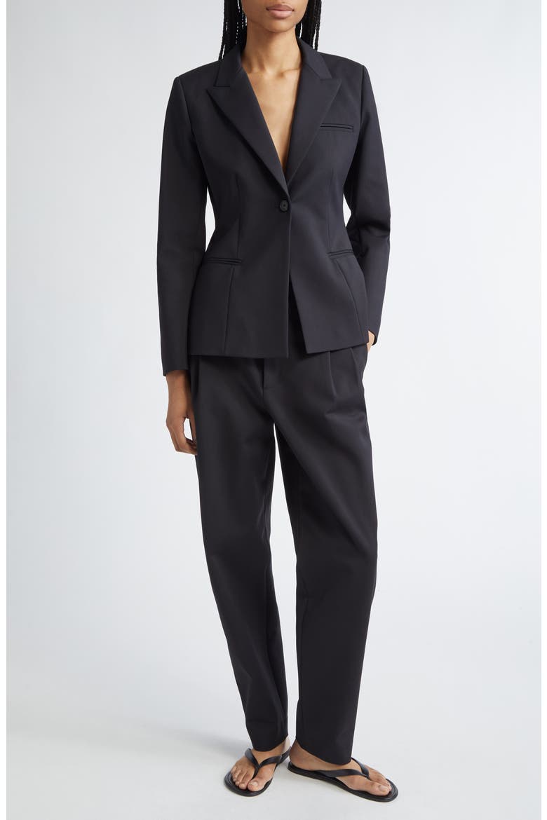 Connor Tapered Straight Leg Pants, Alternate, color, BLACK