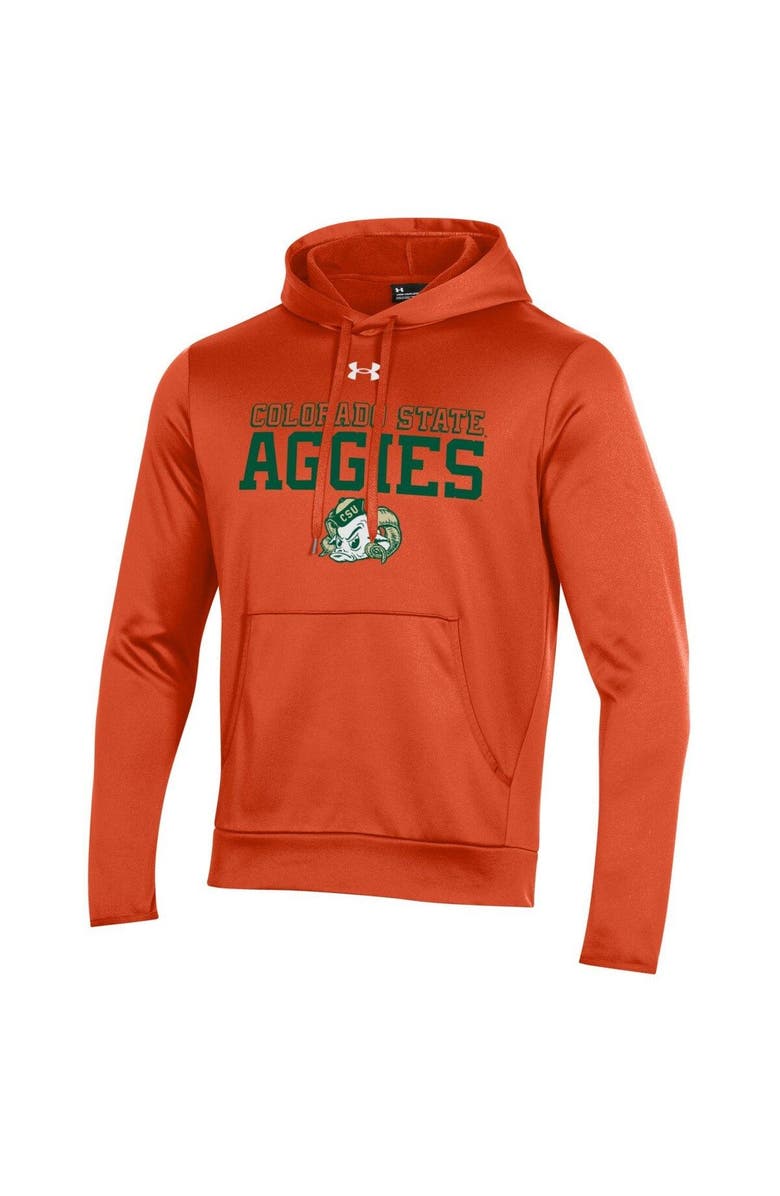 Under Armour Men's Under Armour Orange Colorado State Rams 2022 Aggie Day Pullover Hoodie, Alternate, color, 