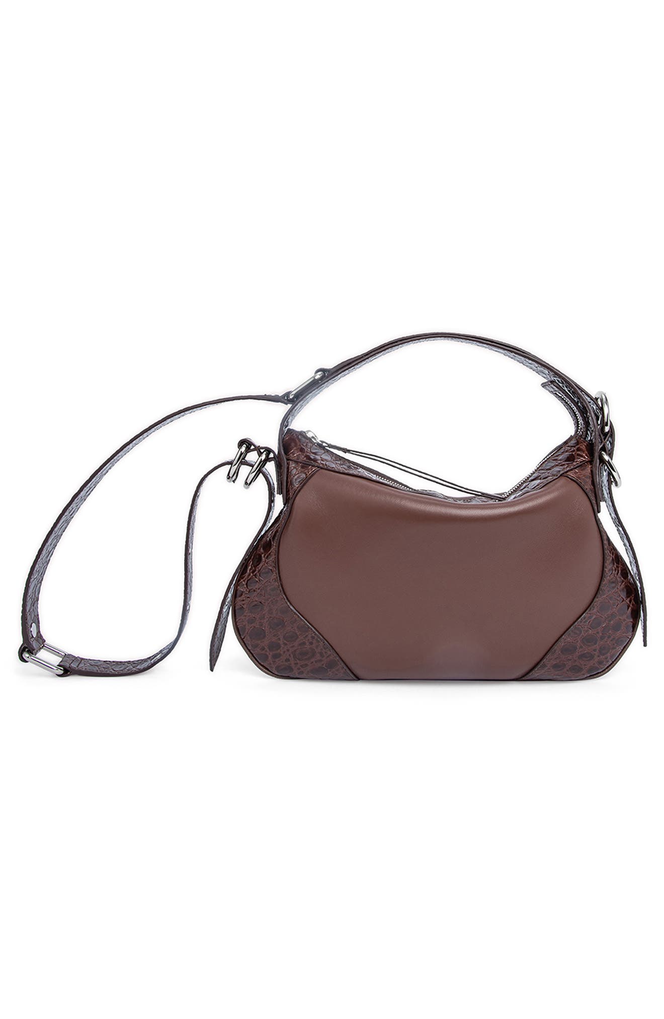 By Far Yana Leather Shoulder Bag, Alternate, color, 