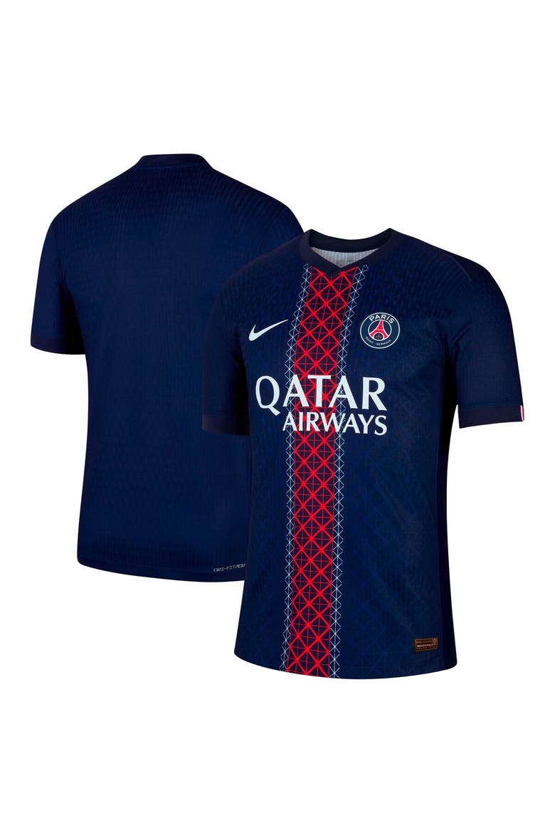 Men's Nike Navy Paris Saint-Germain 2025/26 Home Authentic Jersey, Alternate, color, Navy