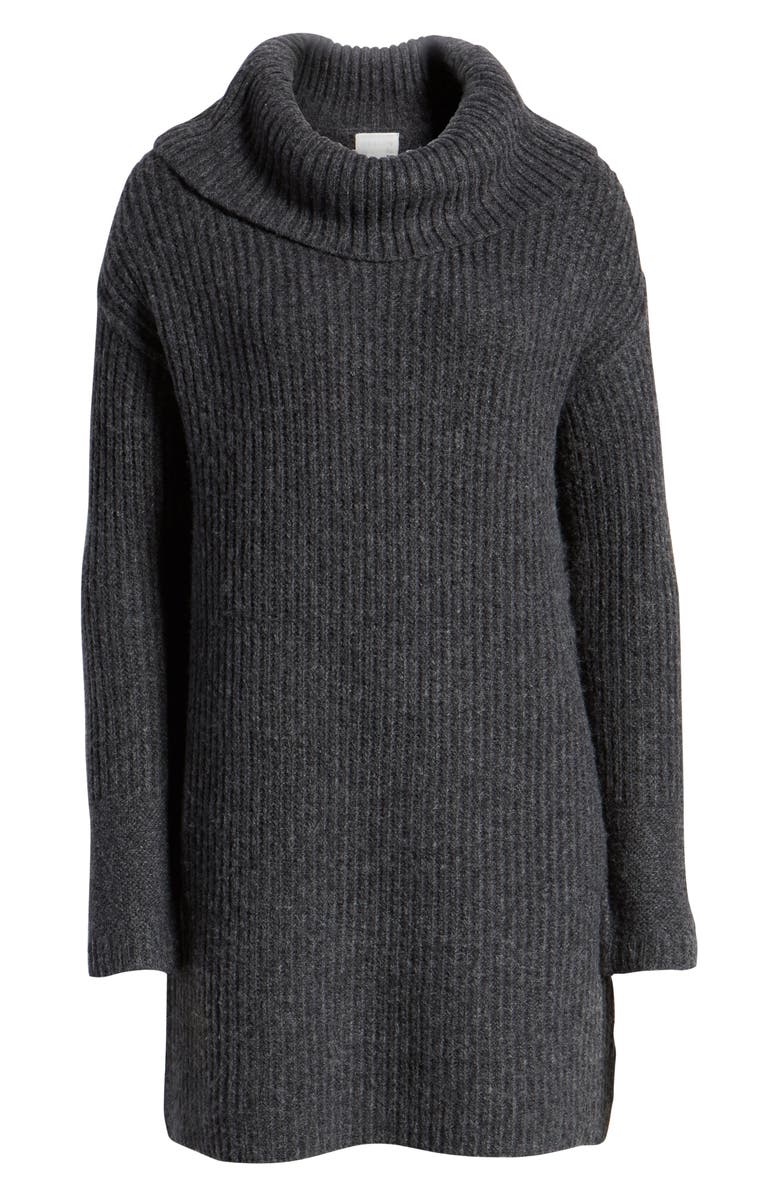 Caslon<sup>®</sup> Calson<sup>®</sup> Cozy Links Long Sleeve Sweater Dress, Alternate, color, 