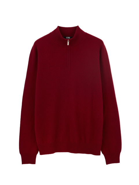Timeless Half-Zip Cashmere Sweater