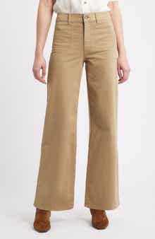 FRAME Le Slim Modernist Pocket Palazzo Jeans