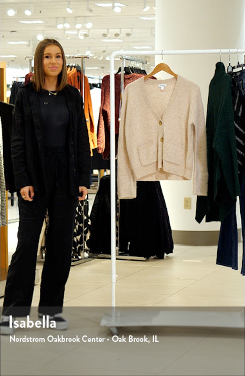 Boxy Rib Cardigan, sales video thumbnail