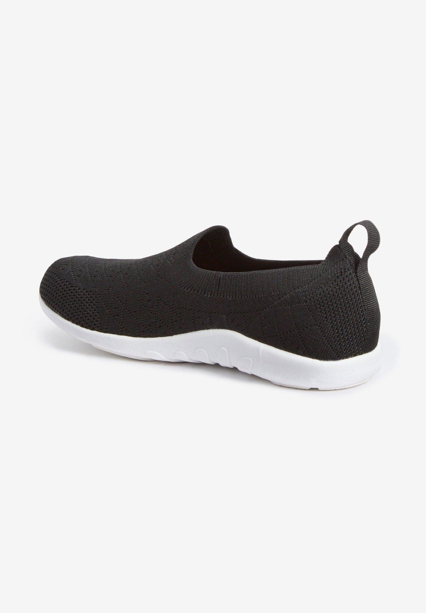 The Ivan Arch Slip On Flat, Alternate, color, BLACK