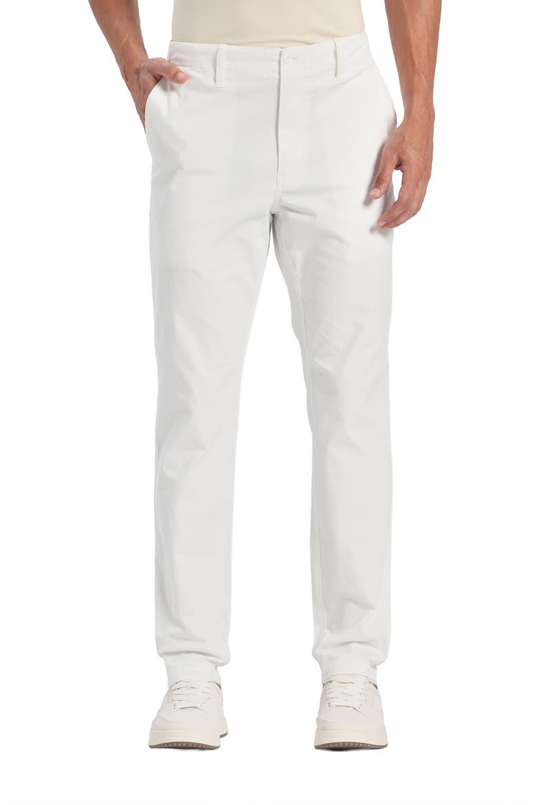 Men's Stretch Cotton Chino Pants, Main, color, Off-White