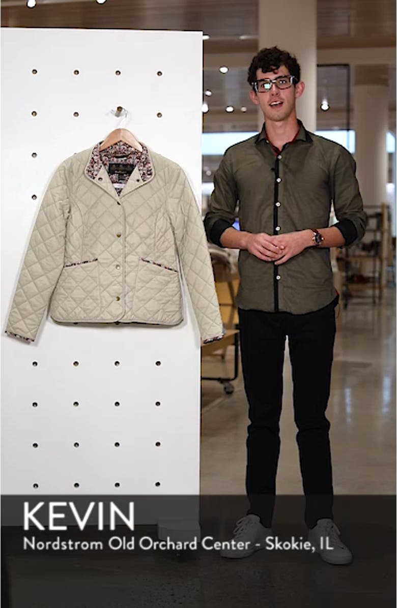 x Liberty Evelyn Quilted Jacket, sales video thumbnail