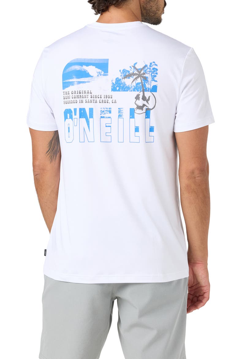 Cutback UPF Graphic T-Shirt, Alternate, color, WHITE