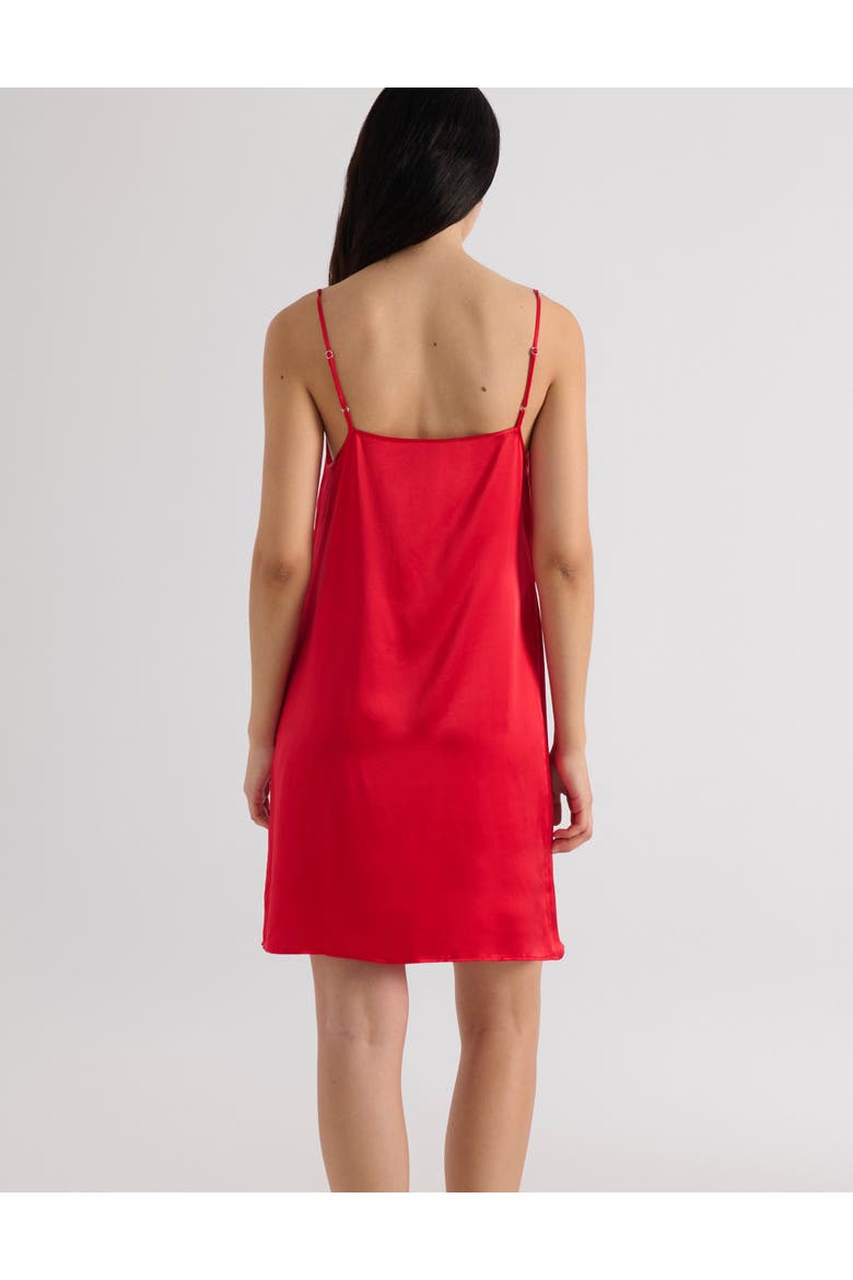 Toulouse Slip Scarlet, Alternate, color, Scarlet