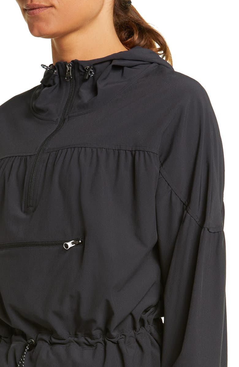 Zella Excursion Hooded Packable Anorak, Alternate, color,