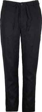 Lords of Harlech Solid Linen Drawstring Pant