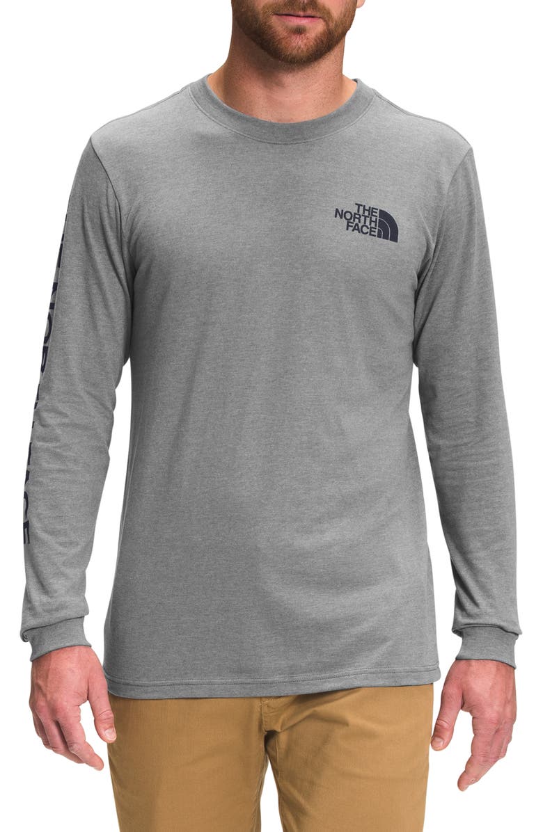 The North Face Men's Long Sleeve Logo Graphic Tee, Main, color,