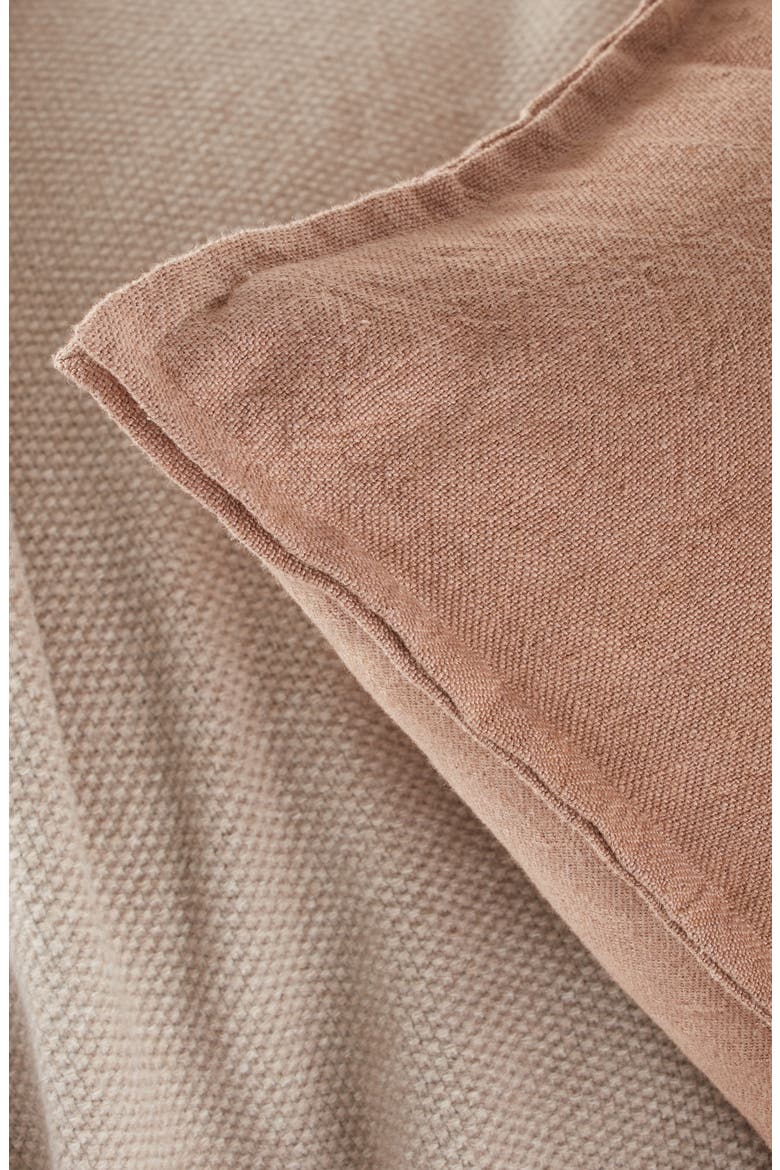 Washed Linen Accent Pillow, Alternate, color, TAN PORTABELLA