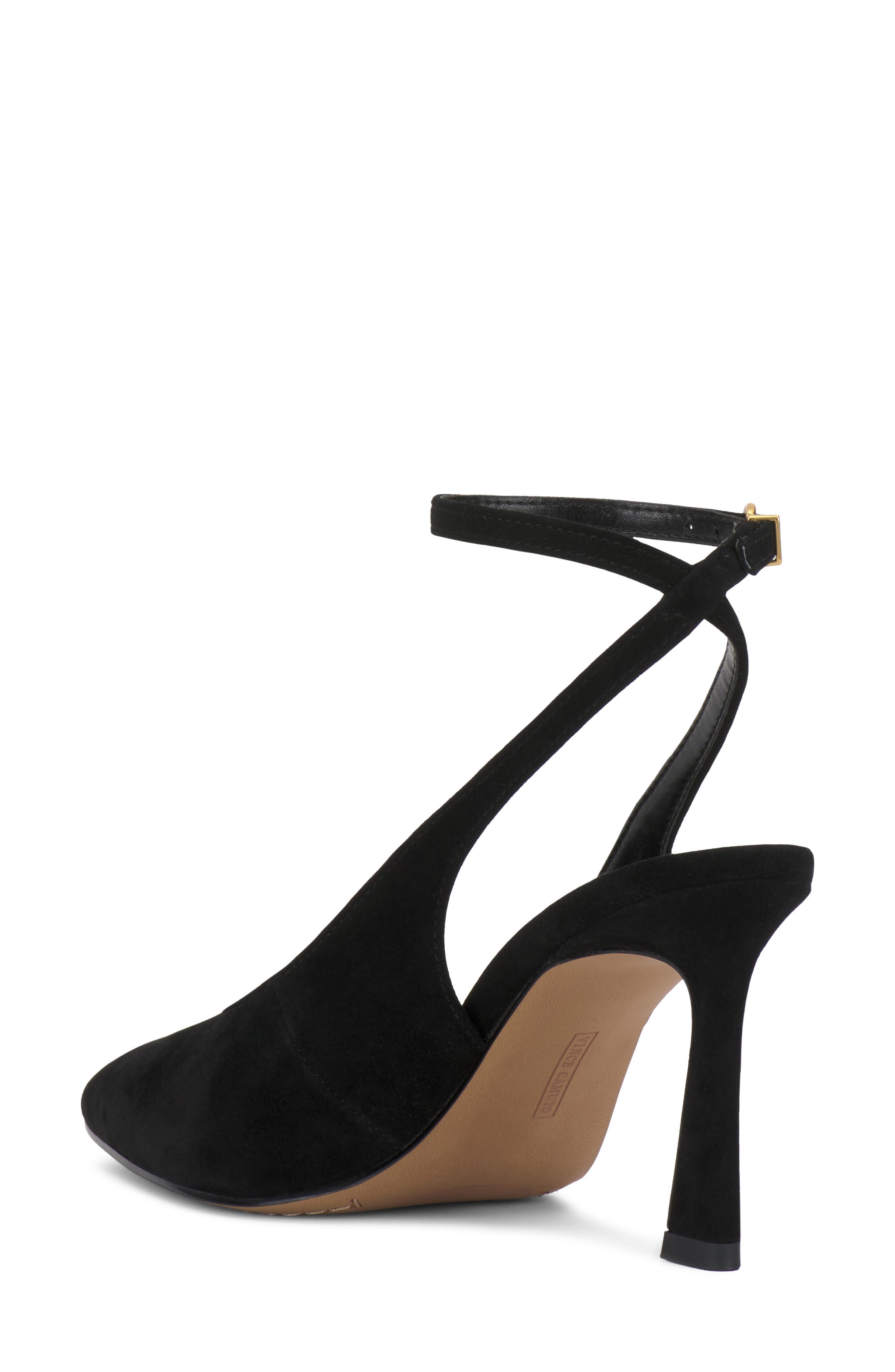 Nellah Pointed Toe Pump, Alternate, color, BLACK