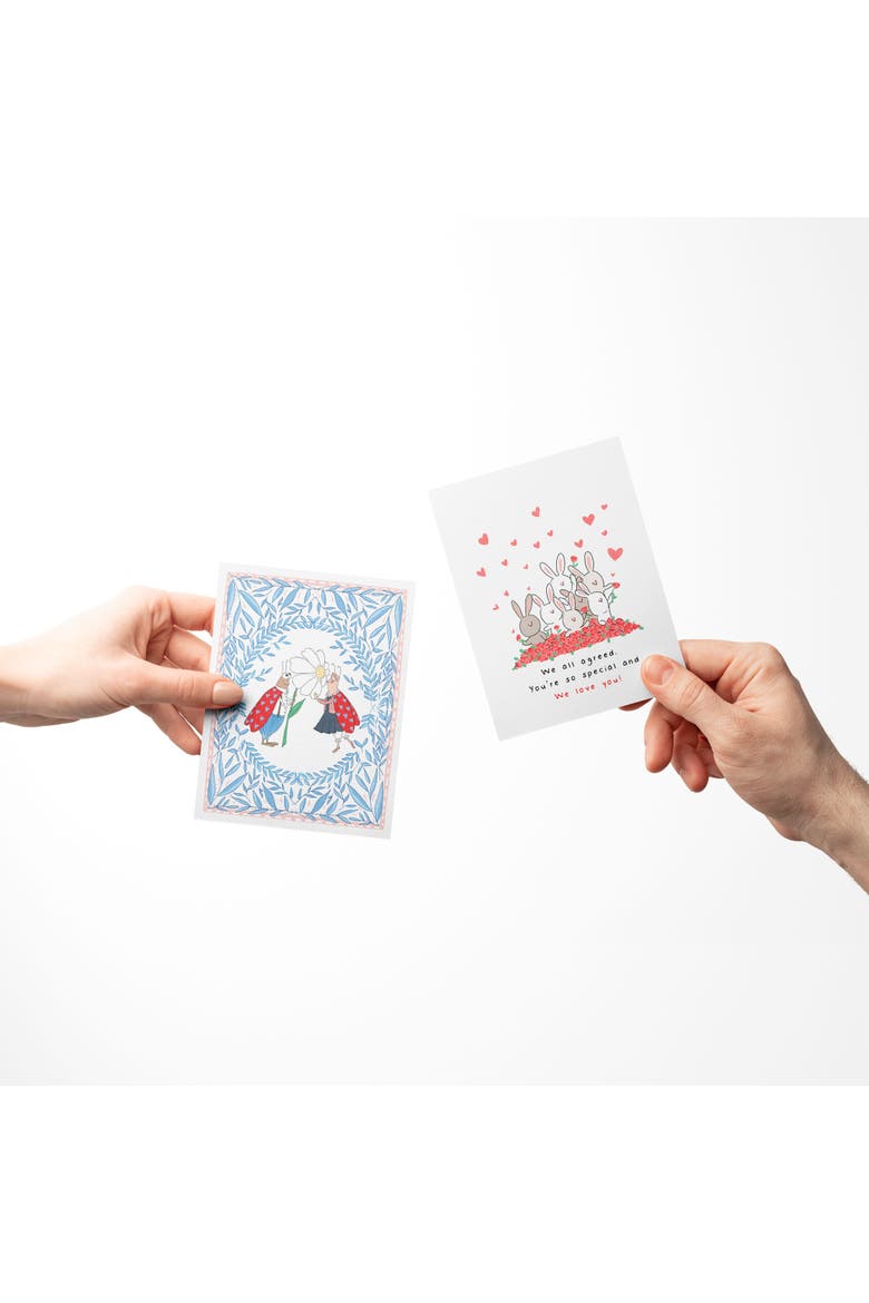8ct. Assorted Valentine's Day Friendship Greeting Card Pack Sets, Alternate, color, Garden