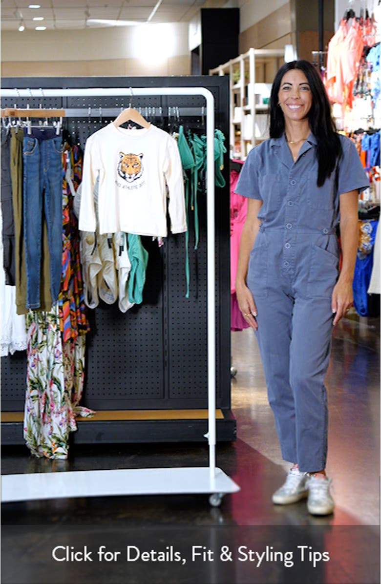 Kids' Miles Athletic Dept. Long Sleeve Organic Cotton Graphic T-Shirt, sales video thumbnail