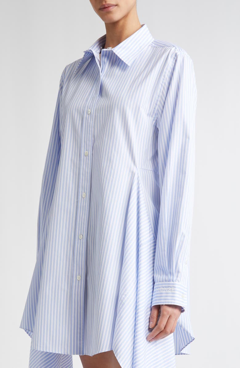 MONSE Cascade Front Stripe Button-Up Shirt, Alternate, color,