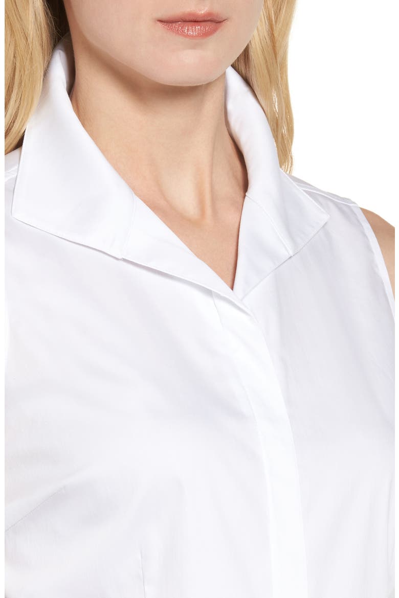 Sleeveless Shirt, Alternate, color, WHITE