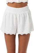O'Neill Annalee Eyelet Waist Shorts