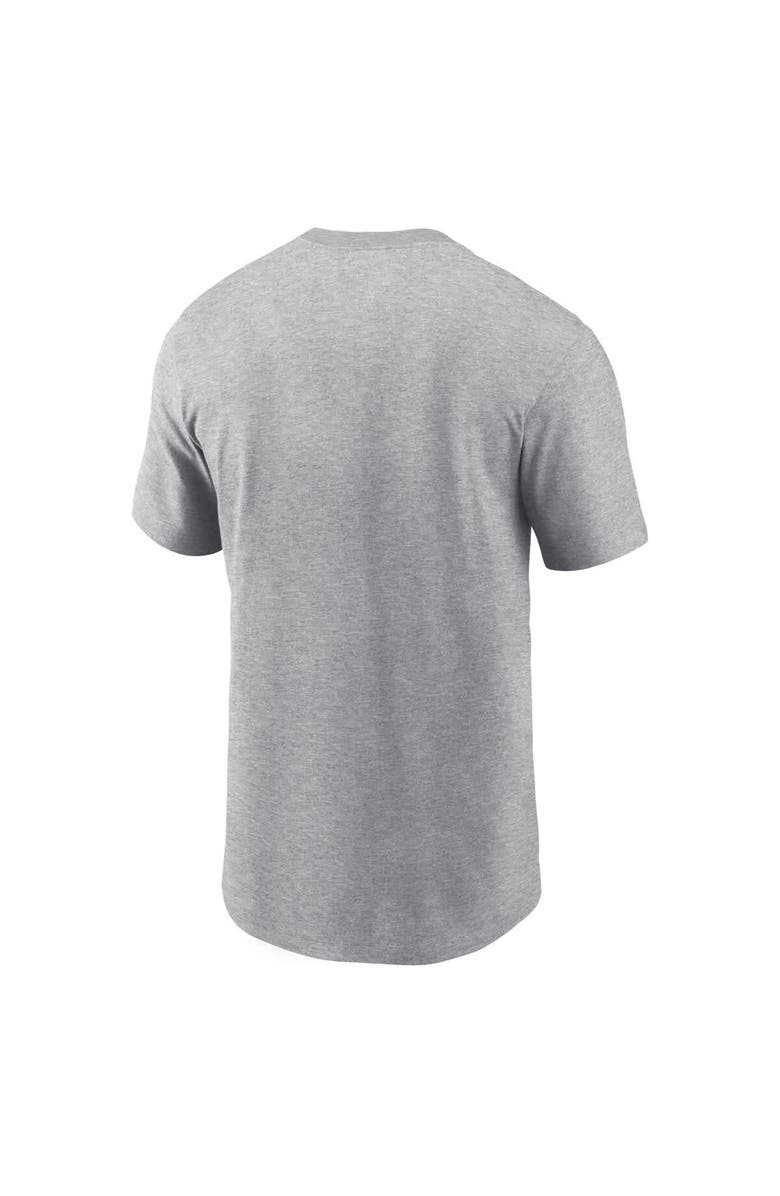 Nike Men's Nike Heather Gray SMU Mustangs 2024 College Football Playoff Engineered for History T-Shirt, Alternate, color, 