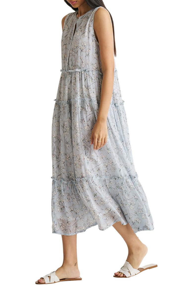 Reistor Perfect Resort Maxi Dress, Alternate, color, Peony Blues