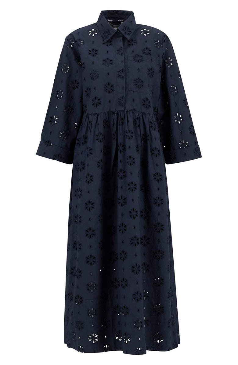 Barbour Melissa Long Sleeve Shirtdress, Alternate, color, 