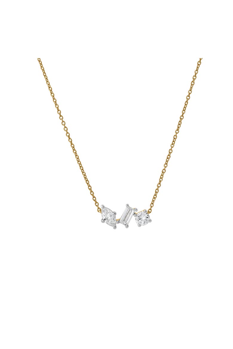 Selara 14K Gold Lab Grown Diamond Necklace - 0.75 Ct, Main, color, 14K Yellow Gold