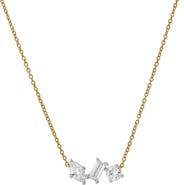 LuvMyJewelry Selara 14K Gold Lab Grown Diamond Necklace - 0.75 Ct