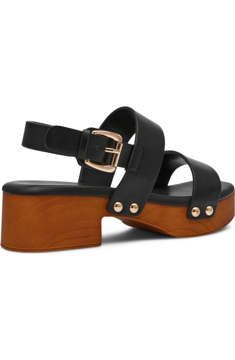 Anne Klein Fern Slingback Platform Sandal, Alternate, color, Black