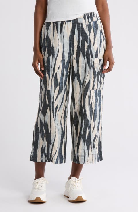 Crop Wide Leg Pants