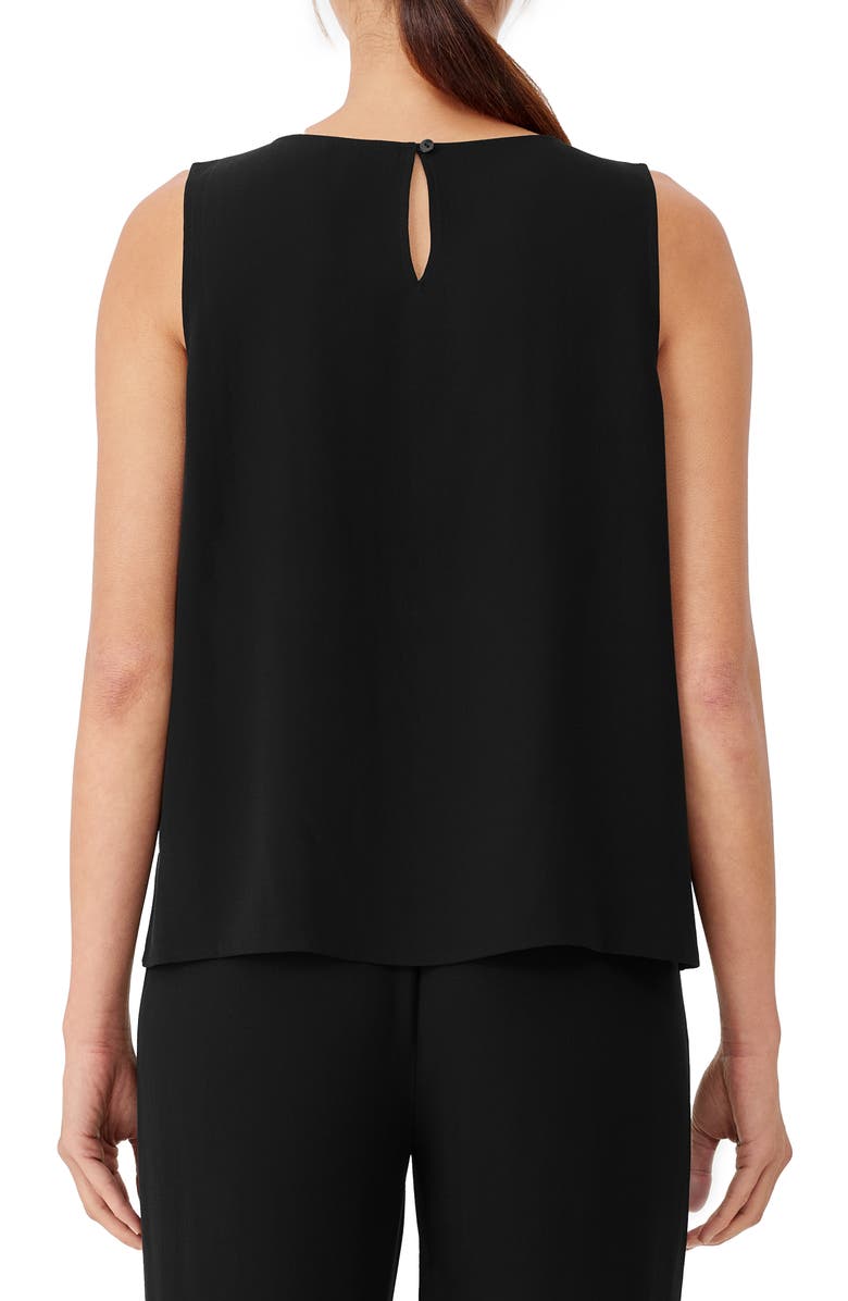 Eileen Fisher Long Jewel Neck Tank, Alternate, color,