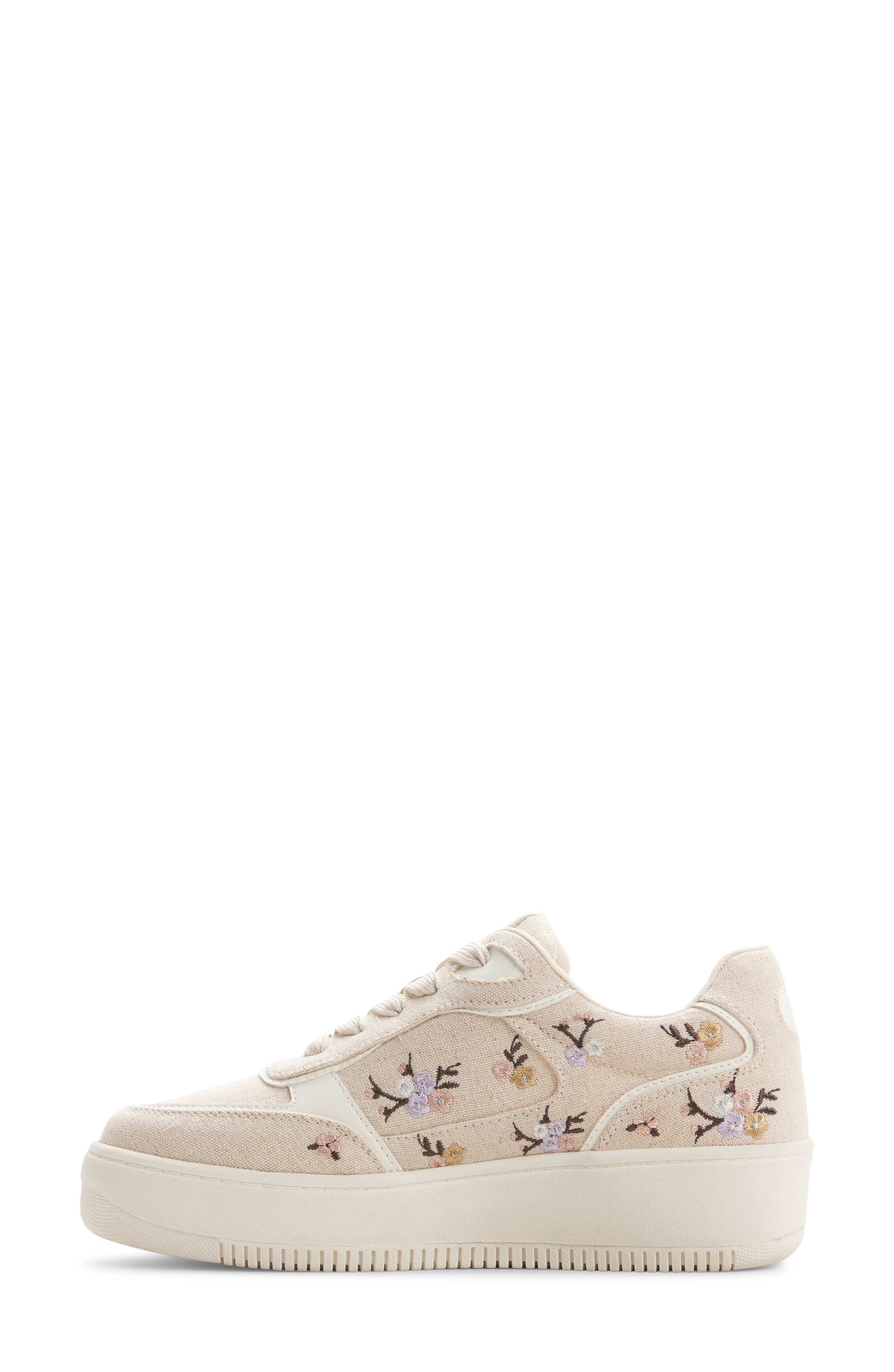 Call It Spring By Aldo Freshy Embroidered Platform Sneaker, Alternate, color, 