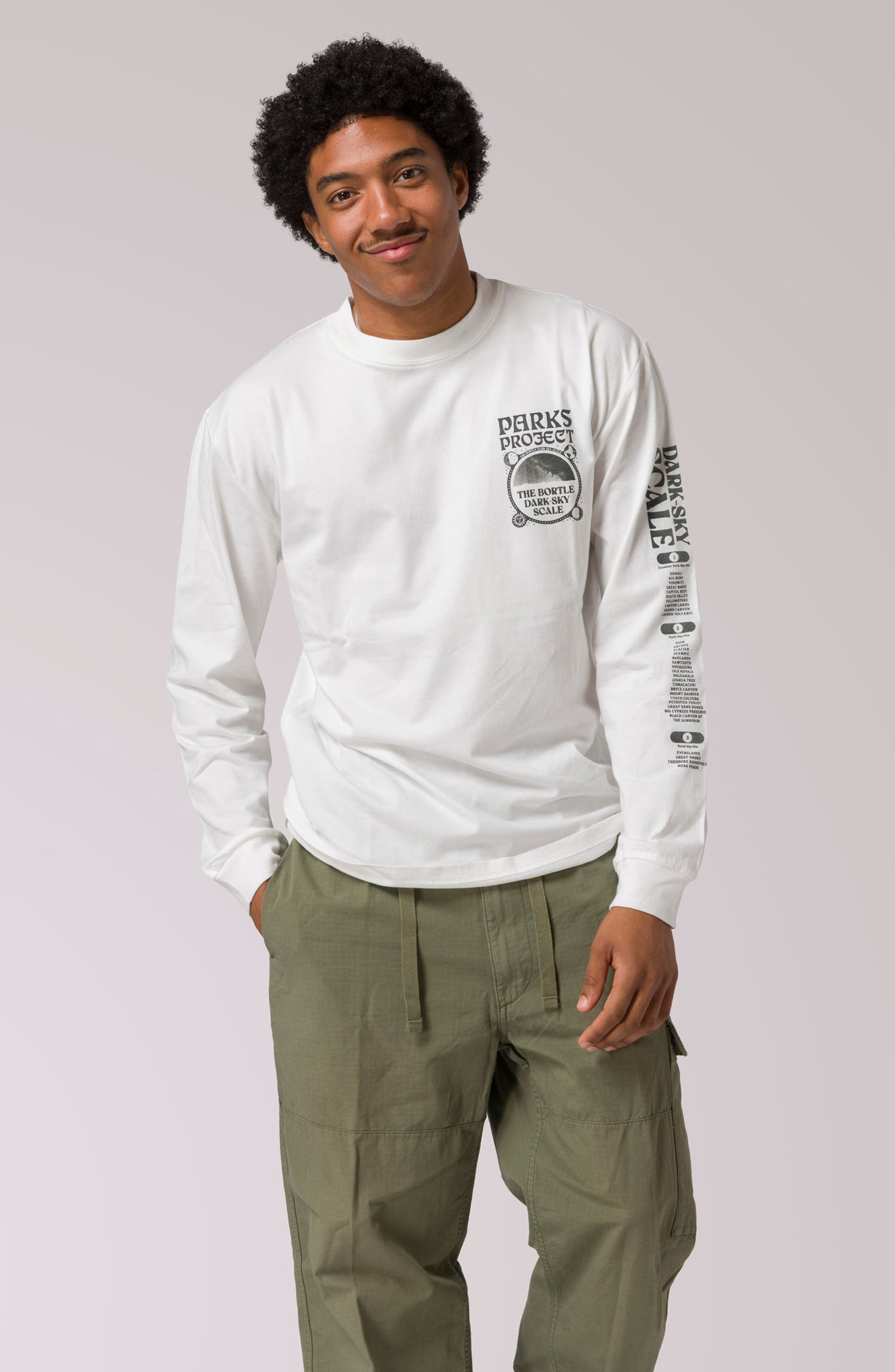 Dark Sky Scale Long Sleeve Tee