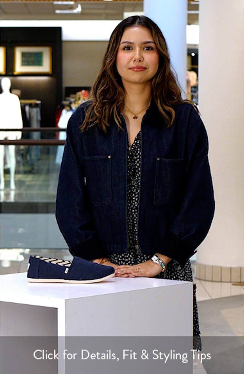 Classic Alpargata Espadrille Slip-On, sales video thumbnail