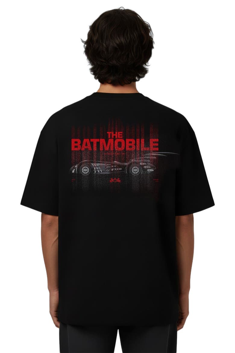 Batman x Blvck Batmobile Tee, Alternate, color, Black