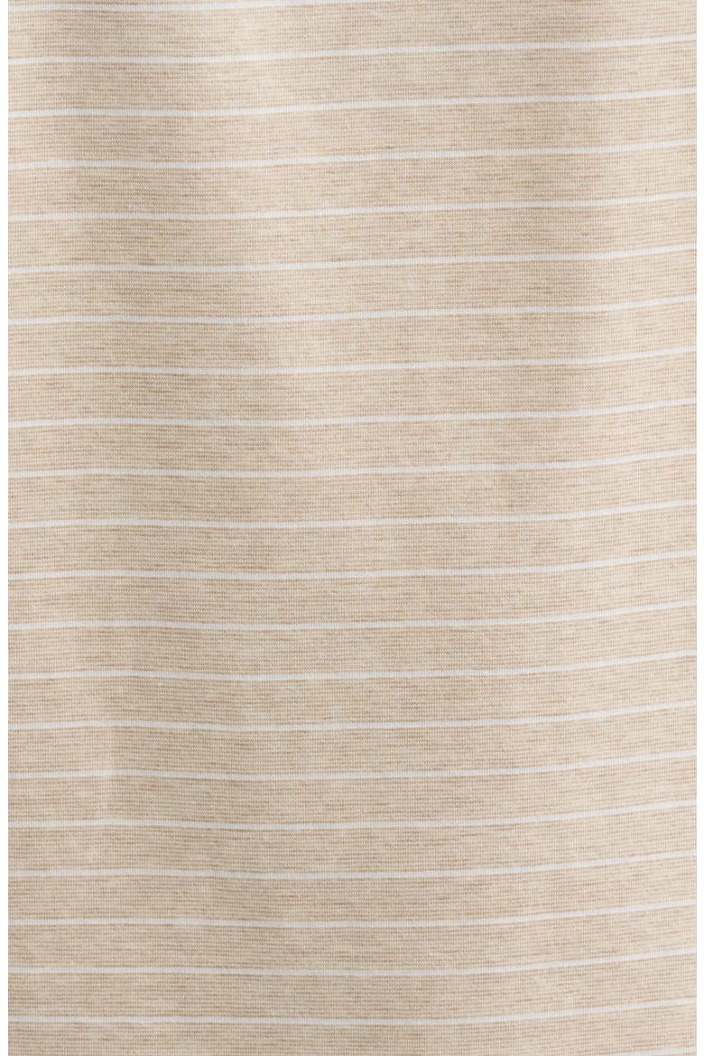 Crown Crafted Excursionist Flex Pinstripe Polo, Alternate, color, TRUFFLE