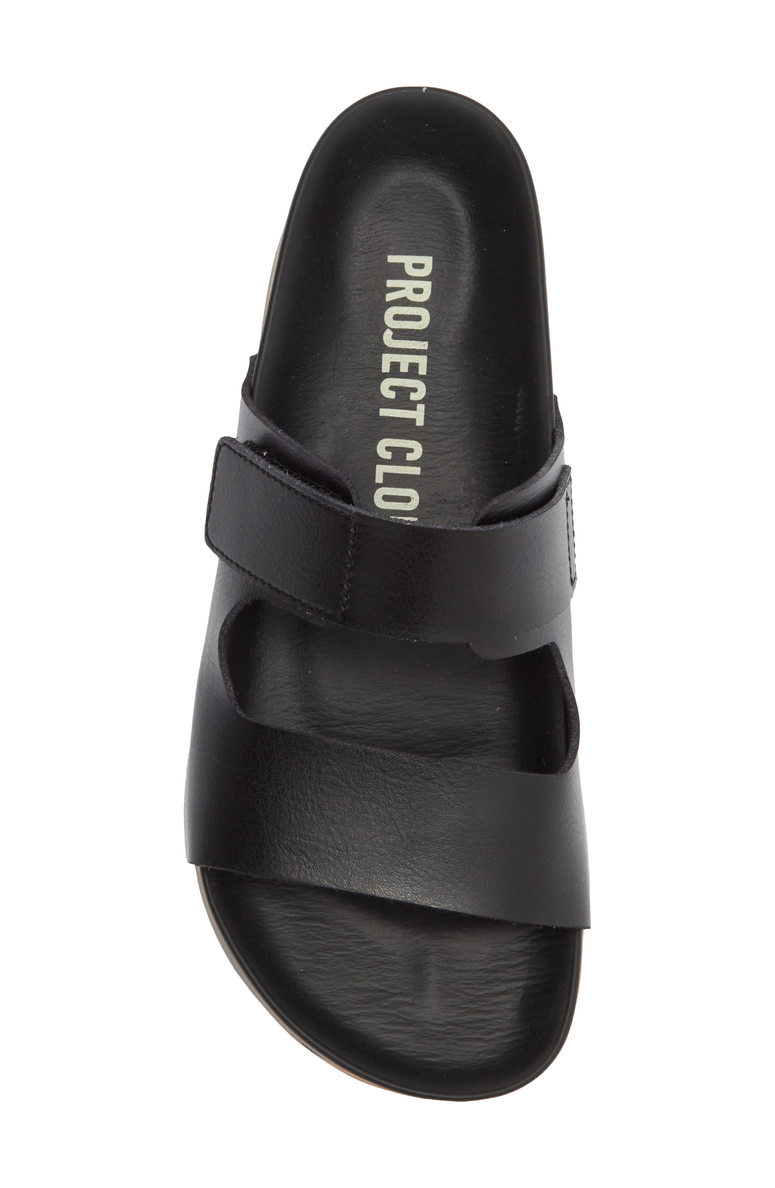 Project Cloud Ardelis Platform Wedge Sandal, Alternate, color, Black