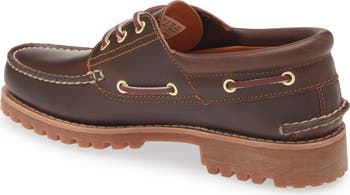 Authentic 3-Eye Lug Boat Shoe