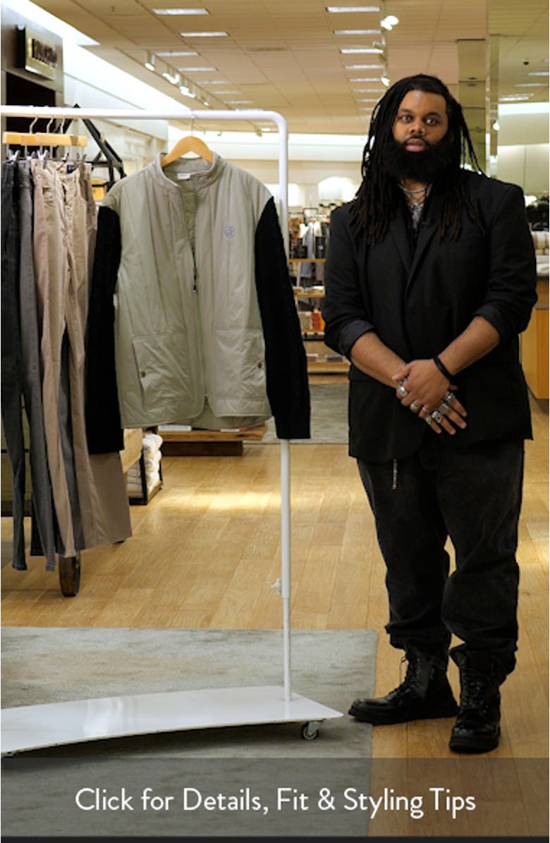 Isle Hybrid Mixed Media Jacket, sales video thumbnail