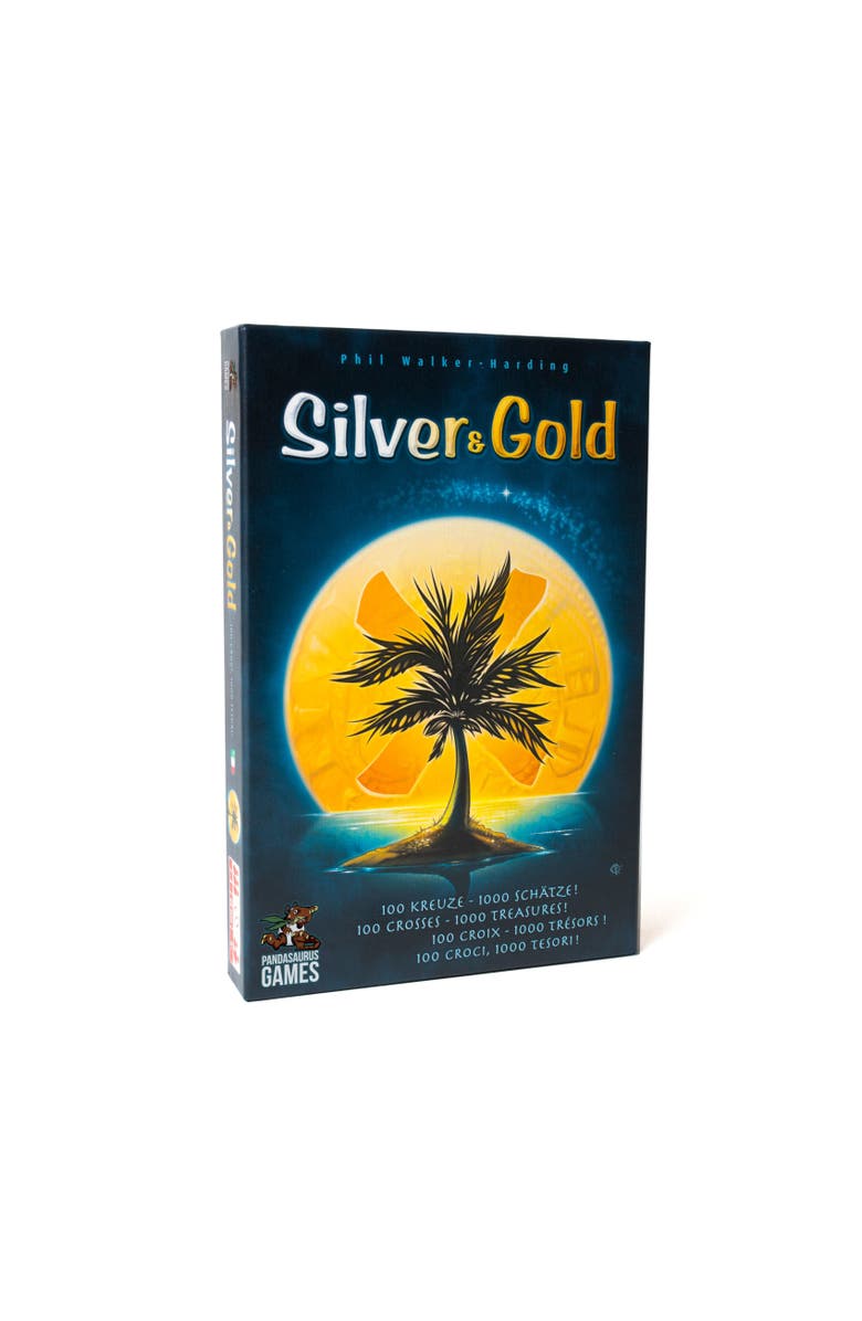 Pandasaurus Games Silver 
Gold Card Game, Main, color, 