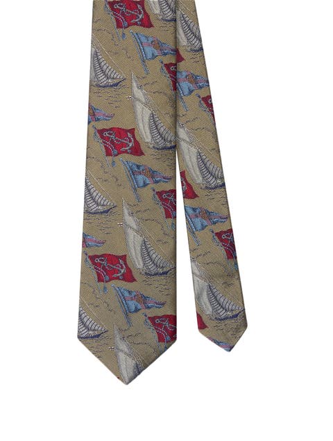 Robert Boat Flags Best of Class Necktie