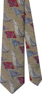 Robert Talbott Robert Boat Flags Best of Class Necktie