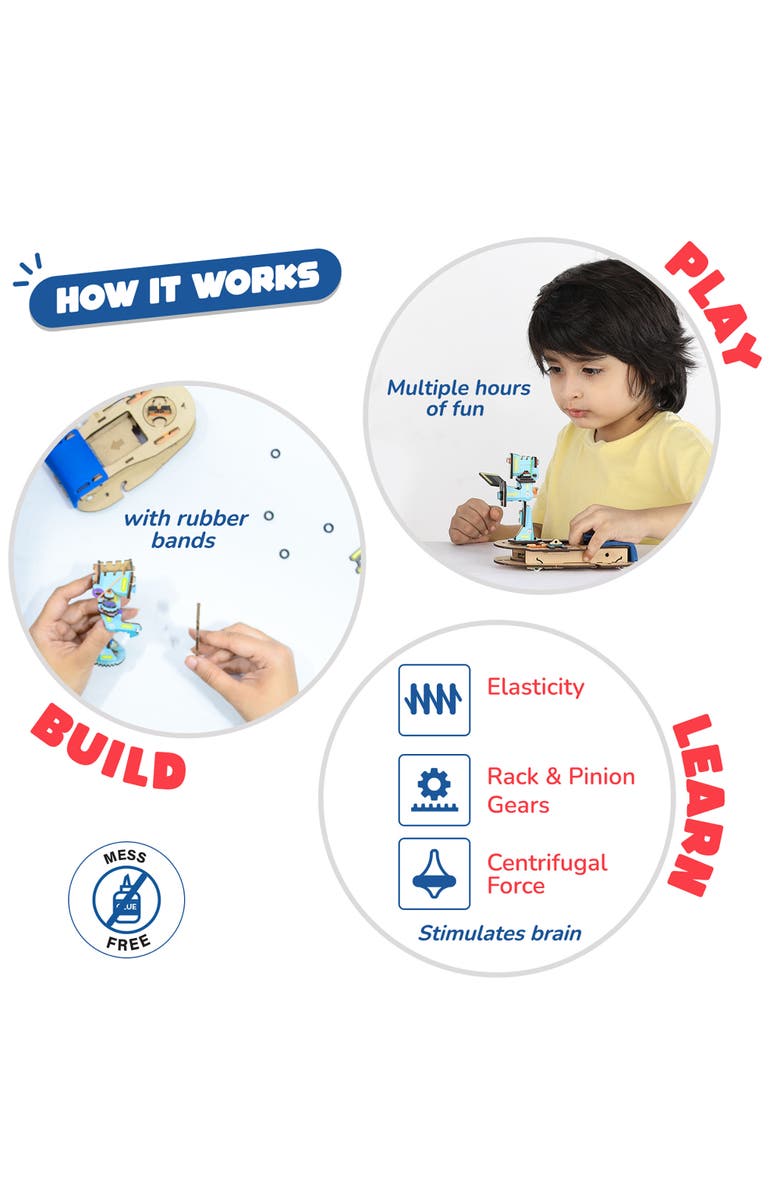 Smartivity Steam Warriors Clash Of Cyborgs Game, Alternate, color, Multicolored