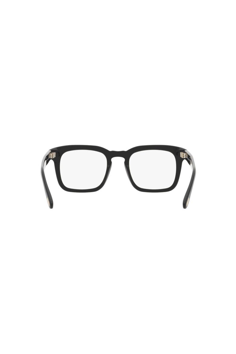 50mm Square optical glasses, Alternate, color, Black
