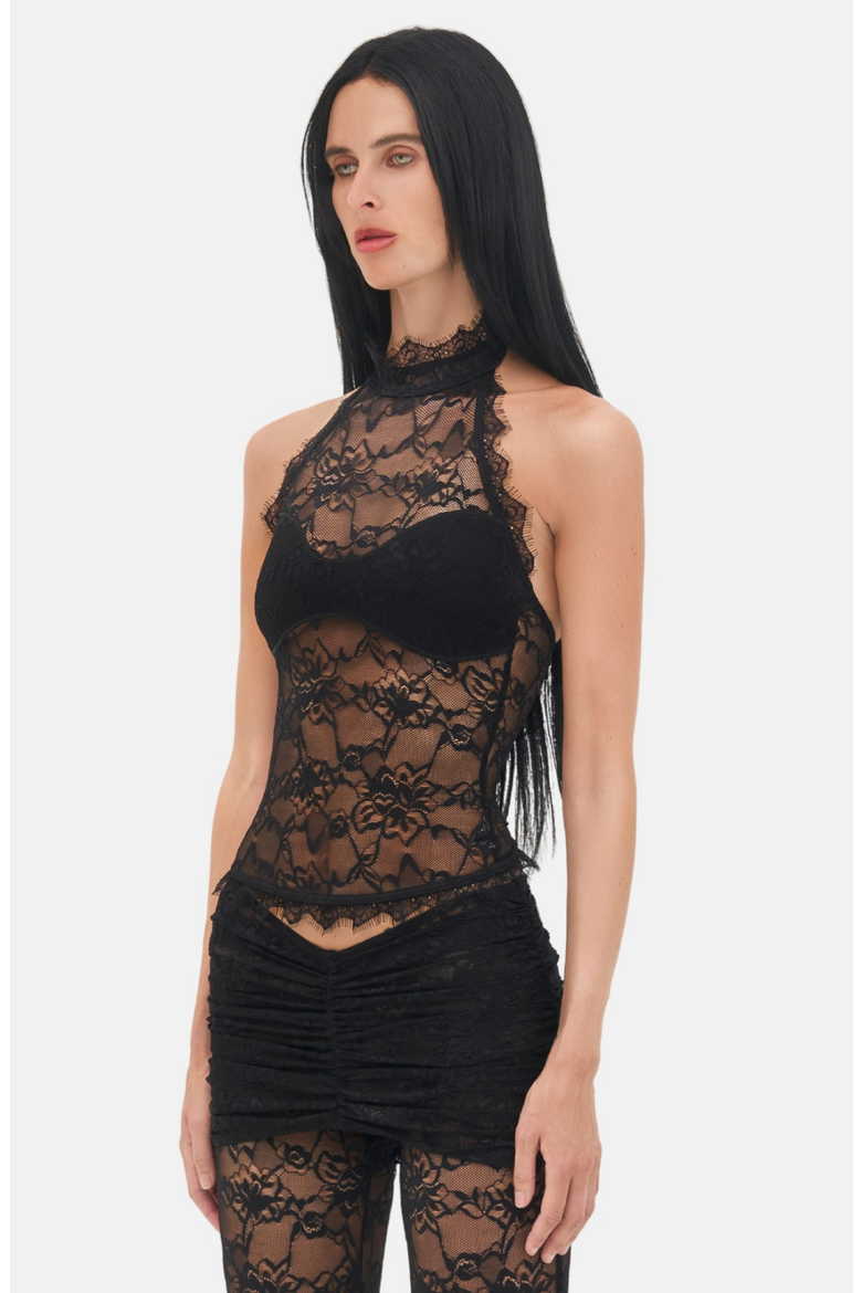 Selah Lace Top, Alternate, color, Black