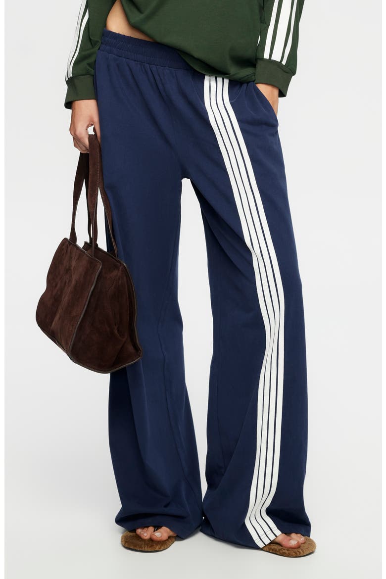 Red Eye Track Pants, Main, color, DEEP NAVY