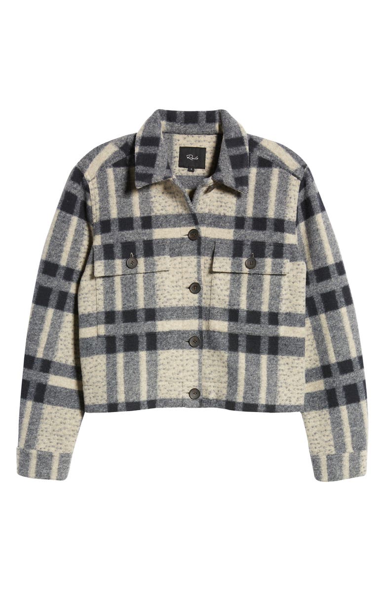 Rails Steffi Plaid Trucker Jacket, Alternate, color, 