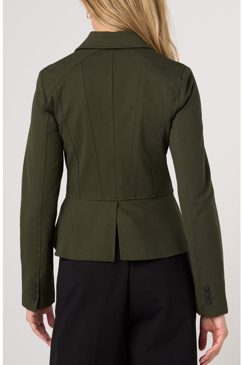Peplum Jacket, Alternate, color, HUNTER GREEN