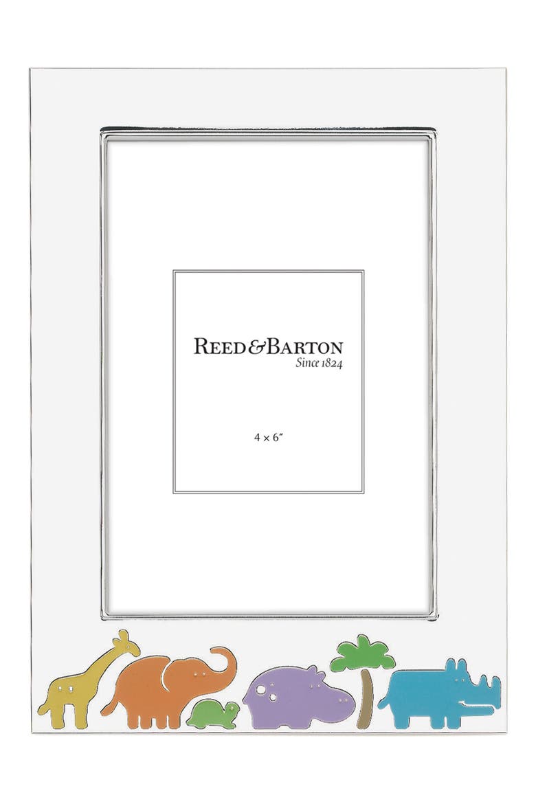 Jungle Parade 4 x 6-Inch Picture Frame, Main, color, METALLIC TONES